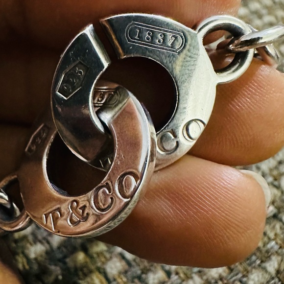 T & Co sterling silver 925 necklace and bracelet set. - Picture 12 of 16